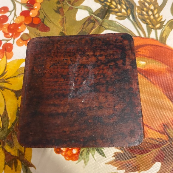 Horse Lady Gifts Hand Made Small Wood Trinket Box, Made In USA-free Pink Stone - Picture 5 of 7